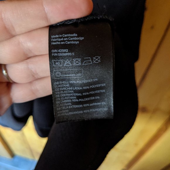 H & M Divided Black Dress - Size 4 - Picture 6 of 7